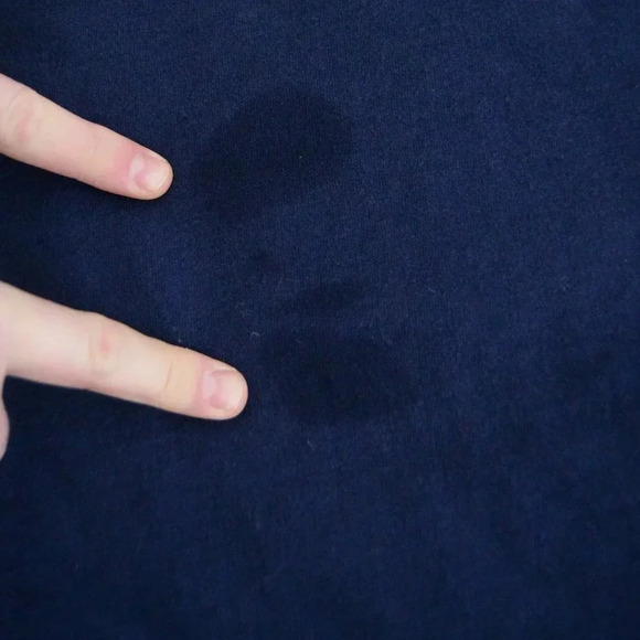 Vintage Lerzees Activewear Always My  Sister Forever Friends Navy Sweater M - Picture 11 of 11